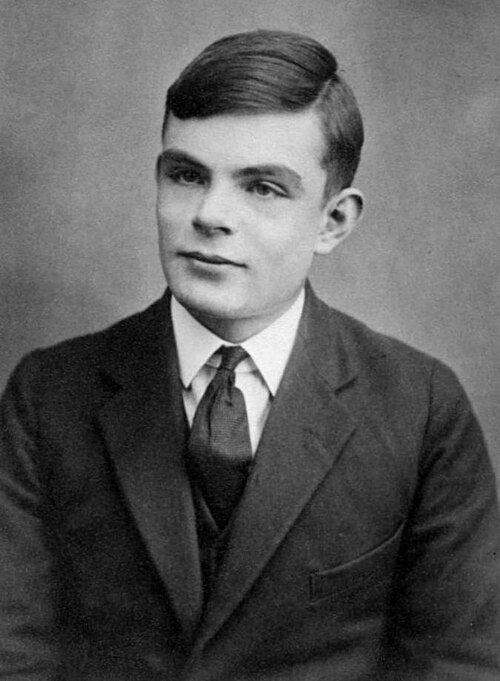 Alan Turing at about sixteen